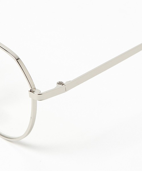 Heather(ヘザー)の「ティアドロップメガネ 941608(メガネ・レディース・シルバー・ONESIZE)」の10枚目の写真