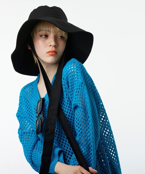 Narcissus（ナルシス）の「【Narcissus】サファリハット（ハット・レディース・ブラック・FREE）」の3枚目の写真