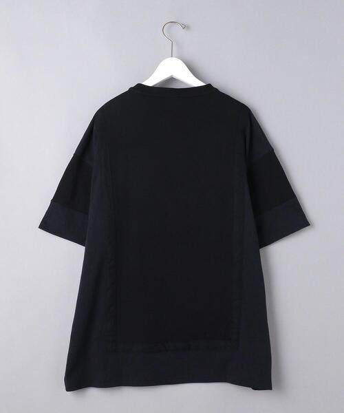 EN ROUTE(アンルート)の「<EN ROUTE(アンルート)> コットン ブロックパターン テープ クルーネック(Tシャツ/カットソー・メンズ・ホワイト/その他1・1/2/3)」の4枚目の写真