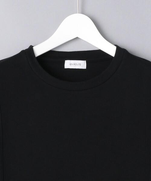 EN ROUTE(アンルート)の「<EN ROUTE(アンルート)> コットン ブロックパターン テープ クルーネック(Tシャツ/カットソー・メンズ・ホワイト/その他1・1/2/3)」の8枚目の写真