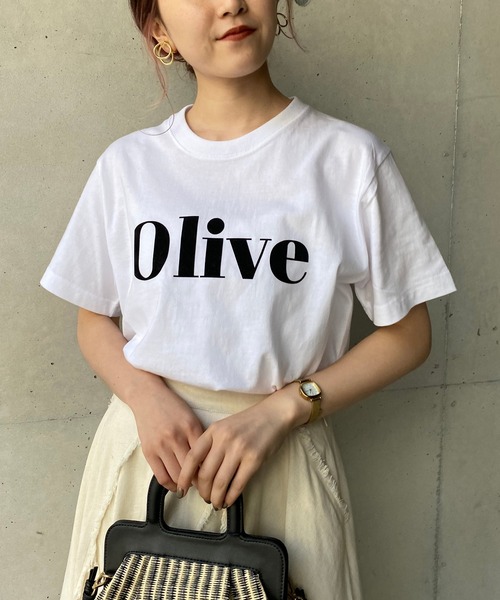 CAPRICIEUX LE'MAGE(カプリシューレマージュ)の「〈新色追加/ネイビー〉Olive Tシャツ(Tシャツ/カットソー・レディース・チャコールグレー/オフホワイト/グレイッシュベージュ/ネイビー・FREE)」の19枚目の写真