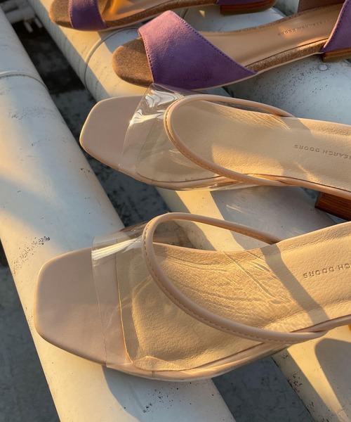 URBAN RESEARCH DOORS(アーバンリサーチドアーズ)の「クリアヒールサンダル(サンダル・レディース・ベージュ/ベージュ系その他・38/36/37)」の10枚目の写真