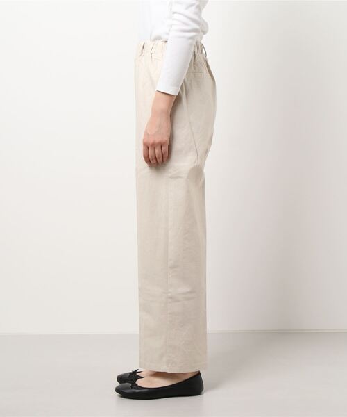 Factor=（ファクターイコール）の「麻混センターシームパンツ（その他パンツ・レディース・レッド/オフホワイト・FREE）」の9枚目の写真