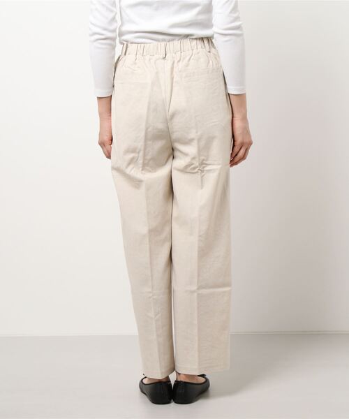 Factor=（ファクターイコール）の「麻混センターシームパンツ（その他パンツ・レディース・レッド/オフホワイト・FREE）」の7枚目の写真