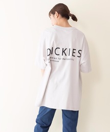【DICKIES/ディッキーズ】手書き風ビックシルエットバックプリントTシャツ