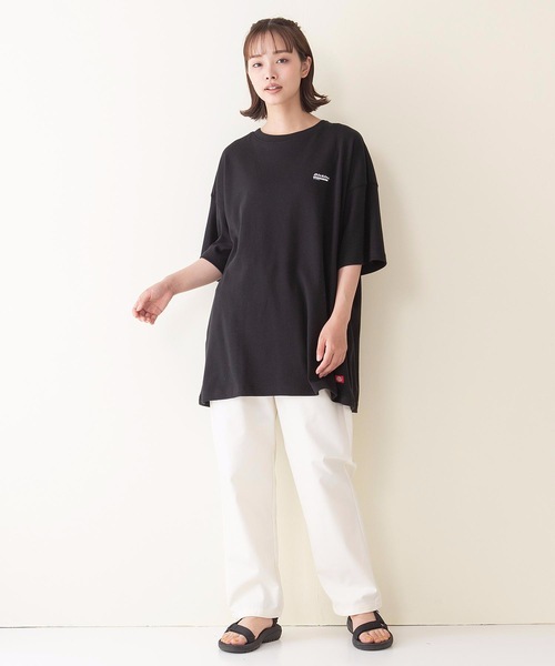 Dickies(ディッキーズ)の「【DICKIES/ディッキーズ】手書き風ビックシルエットバックプリントTシャツ(Tシャツ/カットソー・レディース・ブラック/ライトグレー/チャコールグレー/グレー・MEDIUM/LARGE)」の15枚目の写真