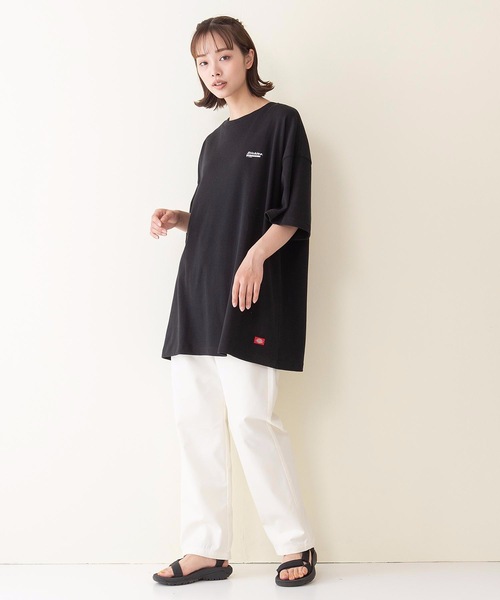 Dickies(ディッキーズ)の「【DICKIES/ディッキーズ】手書き風ビックシルエットバックプリントTシャツ(Tシャツ/カットソー・レディース・ブラック/ライトグレー/チャコールグレー/グレー・MEDIUM/LARGE)」の17枚目の写真