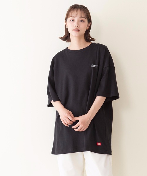 Dickies(ディッキーズ)の「【DICKIES/ディッキーズ】手書き風ビックシルエットバックプリントTシャツ(Tシャツ/カットソー・レディース・ブラック/ライトグレー/チャコールグレー/グレー・MEDIUM/LARGE)」の18枚目の写真