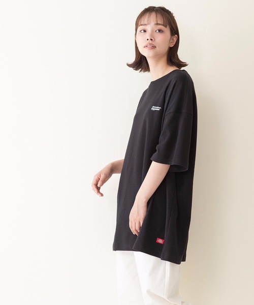 Dickies(ディッキーズ)の「【DICKIES/ディッキーズ】手書き風ビックシルエットバックプリントTシャツ(Tシャツ/カットソー・レディース・ブラック/ライトグレー/チャコールグレー/グレー・MEDIUM/LARGE)」の19枚目の写真