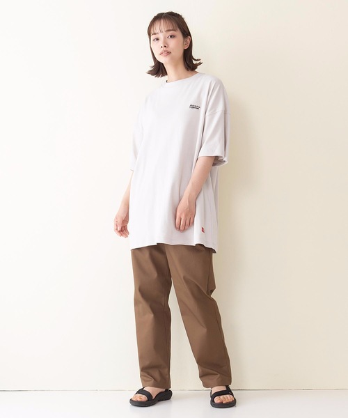 Dickies(ディッキーズ)の「【DICKIES/ディッキーズ】手書き風ビックシルエットバックプリントTシャツ(Tシャツ/カットソー・レディース・ブラック/ライトグレー/チャコールグレー/グレー・MEDIUM/LARGE)」の7枚目の写真