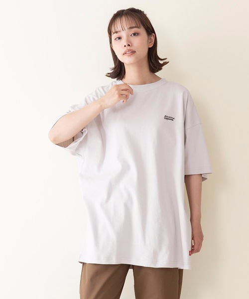 Dickies(ディッキーズ)の「【DICKIES/ディッキーズ】手書き風ビックシルエットバックプリントTシャツ(Tシャツ/カットソー・レディース・ブラック/ライトグレー/チャコールグレー/グレー・MEDIUM/LARGE)」の9枚目の写真