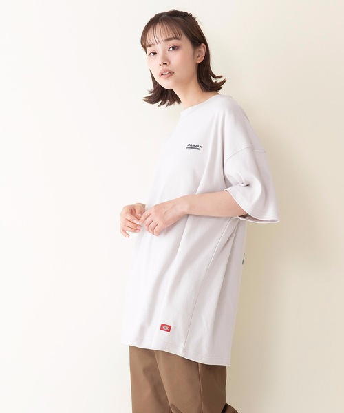 Dickies(ディッキーズ)の「【DICKIES/ディッキーズ】手書き風ビックシルエットバックプリントTシャツ(Tシャツ/カットソー・レディース・ブラック/ライトグレー/チャコールグレー/グレー・MEDIUM/LARGE)」の10枚目の写真