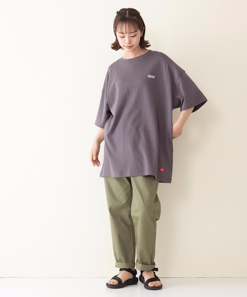 Dickies(ディッキーズ)の「【DICKIES/ディッキーズ】手書き風ビックシルエットバックプリントTシャツ(Tシャツ/カットソー・レディース・ブラック/ライトグレー/チャコールグレー/グレー・MEDIUM/LARGE)」の21枚目の写真