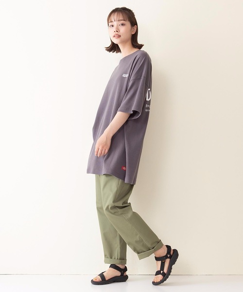 Dickies(ディッキーズ)の「【DICKIES/ディッキーズ】手書き風ビックシルエットバックプリントTシャツ(Tシャツ/カットソー・レディース・ブラック/ライトグレー/チャコールグレー/グレー・MEDIUM/LARGE)」の22枚目の写真