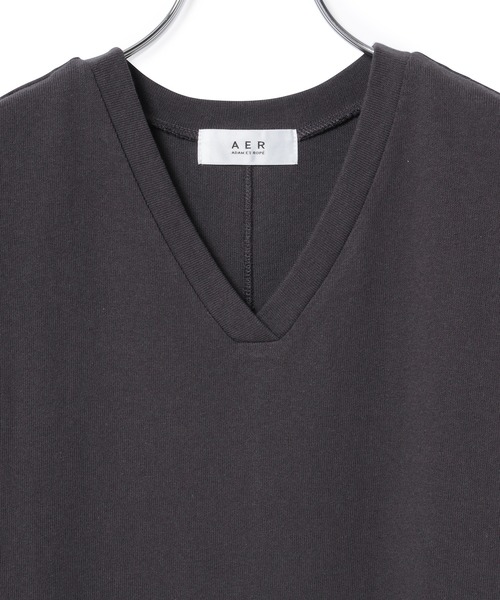 ADAM ET ROPE'（アダムエロペ）の「【アウトレット店舗・WEB限定】タックショルダーワンピース（ワンピース・レディース・グレー系その他/マスタード/チャコールグレー/レッド・FREE）」の14枚目の写真