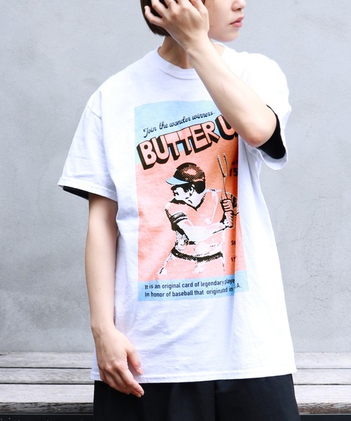 JHANKSON/ジャンクソン〉BUTTER UP TEE/バッターアップTシャツ
