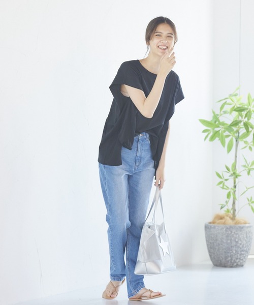 LIPSTAR（リップスター）の「≪CONTROL FREAK/コントロールフリーク≫スターパッチメッシュトートバッグ（トートバッグ・レディース・ブラック/グレー・FREE）」の7枚目の写真