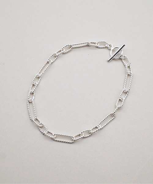 ISOLATION（アイソレーション）の「【ISOLATION / アイソレーション】SV925 Figaro Chain Bracelet / フィガロチェーンブレスレット（ブレスレット・レディース・シルバー・17cm）」の2枚目の写真