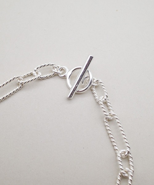 ISOLATION（アイソレーション）の「【ISOLATION / アイソレーション】SV925 Figaro Chain Bracelet / フィガロチェーンブレスレット（ブレスレット・レディース・シルバー・17cm）」の3枚目の写真