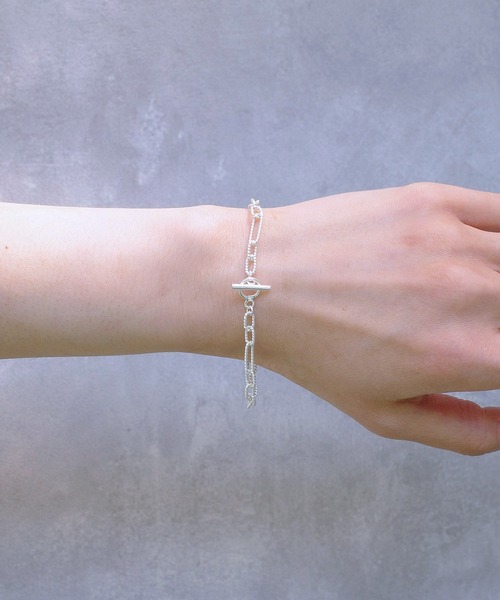 ISOLATION（アイソレーション）の「【ISOLATION / アイソレーション】SV925 Figaro Chain Bracelet / フィガロチェーンブレスレット（ブレスレット・レディース・シルバー・17cm）」の5枚目の写真