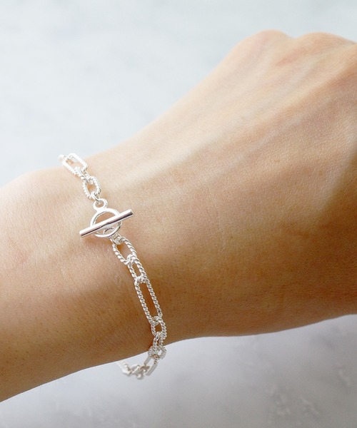 ISOLATION（アイソレーション）の「【ISOLATION / アイソレーション】SV925 Figaro Chain Bracelet / フィガロチェーンブレスレット（ブレスレット・レディース・シルバー・17cm）」の10枚目の写真