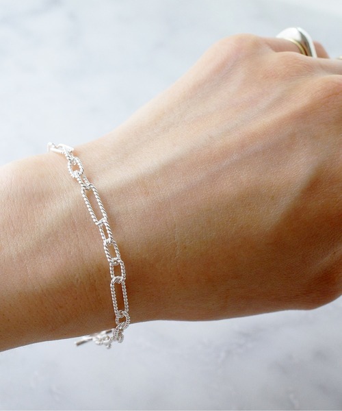ISOLATION（アイソレーション）の「【ISOLATION / アイソレーション】SV925 Figaro Chain Bracelet / フィガロチェーンブレスレット（ブレスレット・レディース・シルバー・17cm）」の11枚目の写真