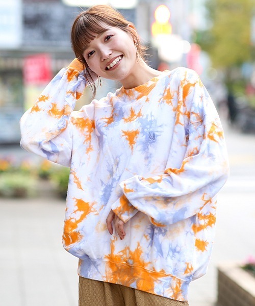 EDWIN(エドウィン)の「EDWINコラボスウェットプルオーバー 【EDWIN×チチカカ】(スウェット・レディース・ピンク/イエロー/グリーン/その他1/その他2/その他3・FREE)」の6枚目の写真