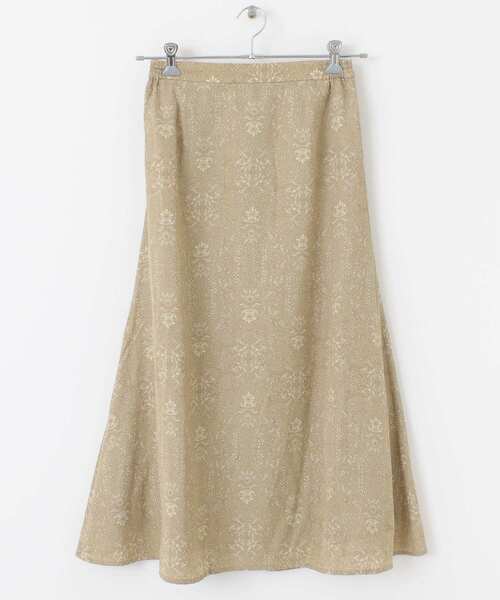 ITEMS URBANRESEARCH(アイテムズ アーバンリサーチ)の「プリントセミフレアスカート(スカート・レディース・チャコールグレー/ベージュ/オフホワイト・FREE)」の22枚目の写真