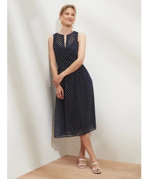 セール Banana Republic Factory Store ミディ丈ワンピース ワンピース Banana Republic Factory Store バナナリパブリック ファクトリーストア のファッション通販 Zozotown