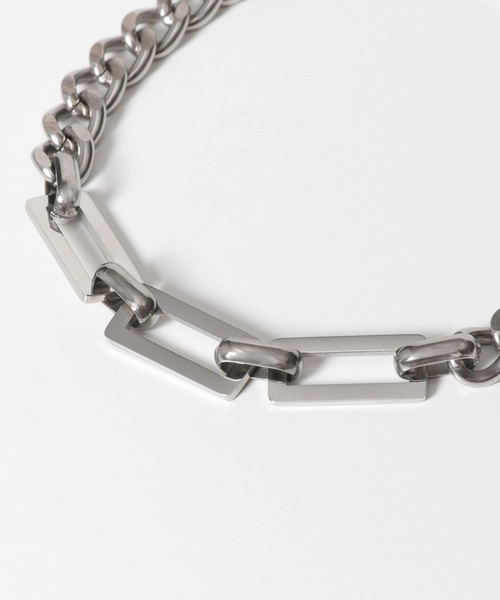 SENSE OF PLACE by URBAN RESEARCH（センスオブプレイスバイアーバンリサーチ）の「チェーンバングルE（バングル/リストバンド・メンズ・シルバー・ONE）」の3枚目の写真