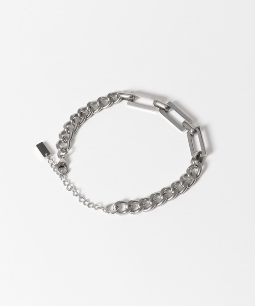SENSE OF PLACE by URBAN RESEARCH（センスオブプレイスバイアーバンリサーチ）の「チェーンバングルE（バングル/リストバンド・メンズ・シルバー・ONE）」の4枚目の写真