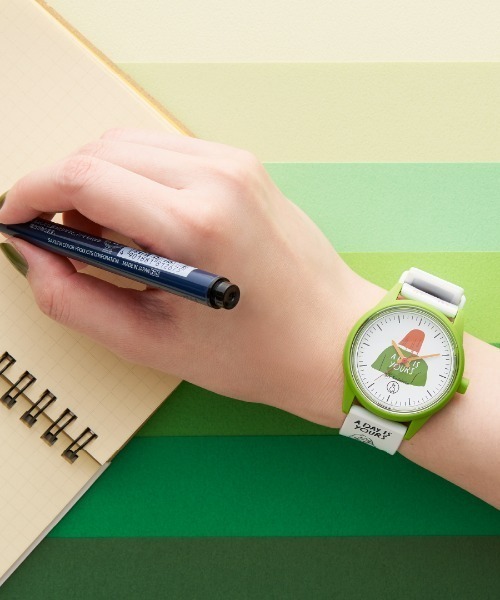 イラストレーター Walnut コラボモデル アナログ腕時計 Q Q Smilesolar キューアンドキュースマイルソーラー のファッション通販 Zozotown