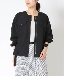 DRESSLAVE（ドレスレイブ）の「shear silk blouson(シアーシルク