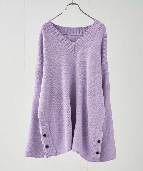 ADAMASTE（アダマスト）の「スーパーオーバーサイズVネック