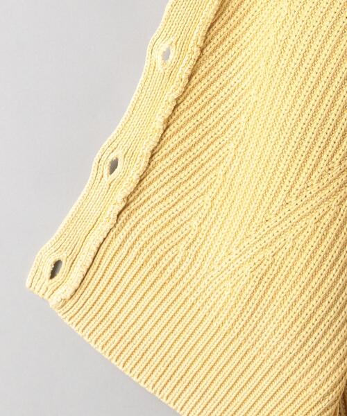 DEMYLEE(デミリー)の「<DEMYLEE>DOROTHEE ニット ベスト(ベスト・レディース・ターコイズブルー/イエロー・SMALL)」の7枚目の写真
