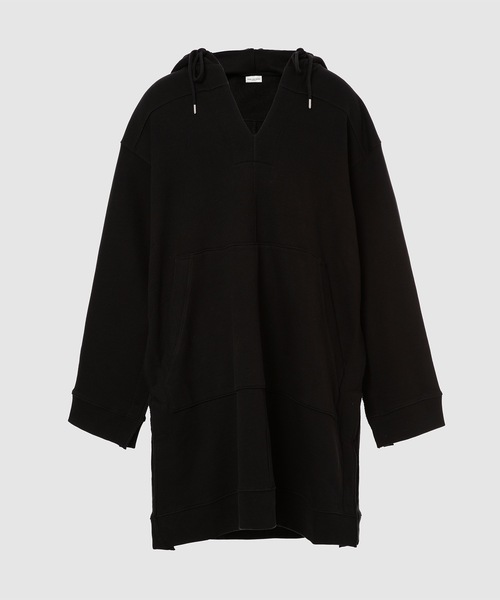 DRIES VAN NOTEN(ドリスヴァンノッテン)の「HANNEMAN 3612 M.K.HOODIE(パーカー・メンズ・ブラック/ベージュ/グレー系その他・M/L)」の2枚目の写真