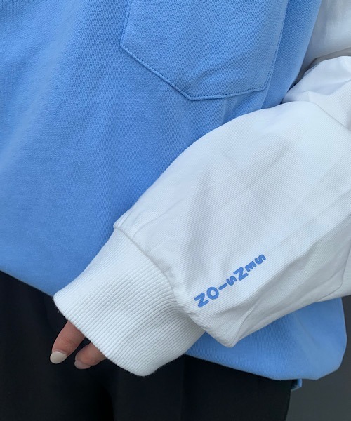 SENSION（センション）の「SENSION long sleeve tee（Tシャツ/カットソー・メンズ・ホワイト系その他/グリーン系その他/ピンク系その他・FREE）」の19枚目の写真