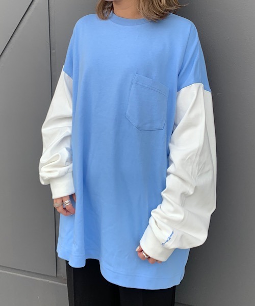 SENSION（センション）の「SENSION long sleeve tee（Tシャツ/カットソー・メンズ・ホワイト系その他/グリーン系その他/ピンク系その他・FREE）」の18枚目の写真