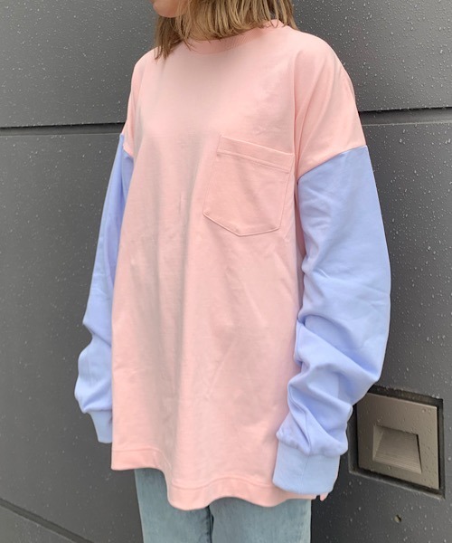 SENSION（センション）の「SENSION long sleeve tee（Tシャツ/カットソー・メンズ・ホワイト系その他/グリーン系その他/ピンク系その他・FREE）」の20枚目の写真