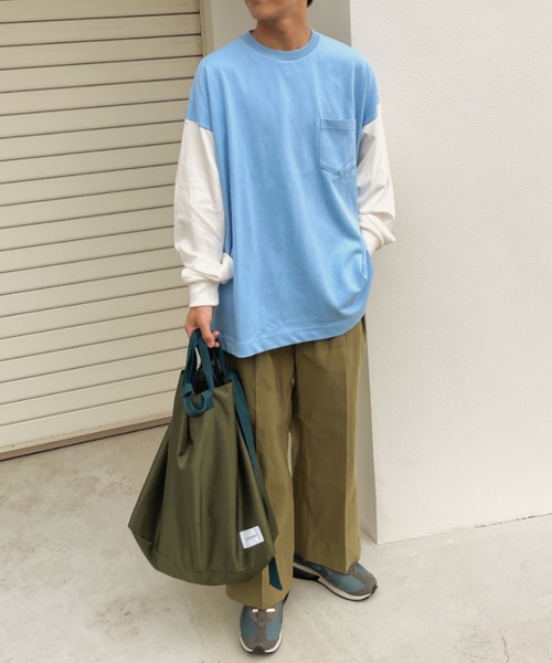 SENSION（センション）の「SENSION long sleeve tee（Tシャツ/カットソー・メンズ・ホワイト系その他/グリーン系その他/ピンク系その他・FREE）」の14枚目の写真