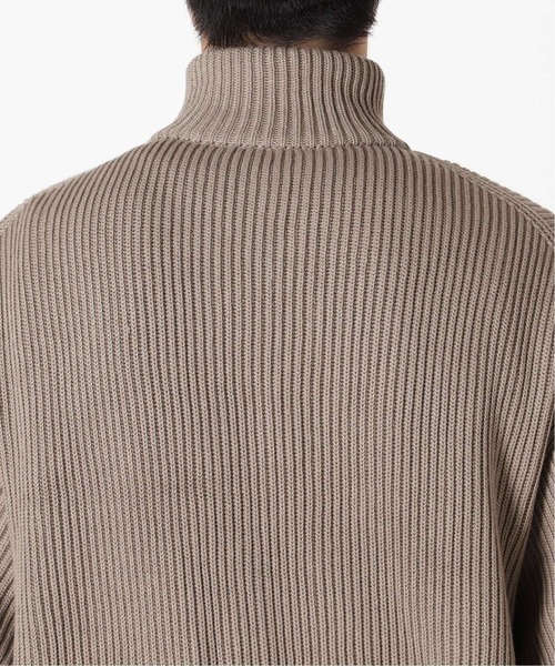 crepuscule（クレプスキュール）の「【CREPUSCULE / クレプスキュール】417別注  ドライバーズニット（ニット/セーター・メンズ・ブラック/グレー/カーキ・1/2）」の12枚目の写真