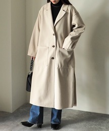 ダブルフェイスチェスターコート