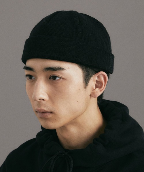 DELUXE（デラックス）の「NOBODY（ニットキャップ/ビーニー・メンズ・ブラック/ベージュ・FREE）」の2枚目の写真