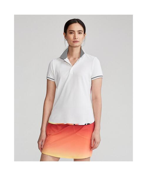 テーラード フィット グラフィック トリム ポロシャツ