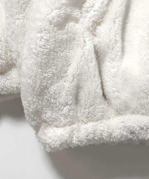 セール】ビッグシルエット もこもこボアフードブルゾン（ブルゾン