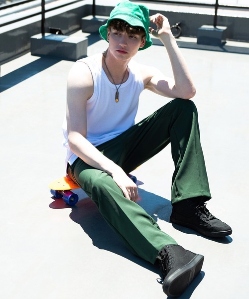 8(eight)(エイト)の「8(eight) ワッフルタンク(タンクトップ・メンズ・ホワイト/ブラック/グレー・MEDIUM/LARGE/X-LARGE)」の6枚目の写真