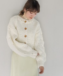 CLEIO | 【CLEIO】ハンドメイドショートカーディガン(ニット/セーター)