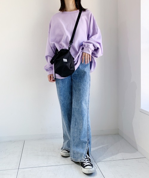 CLEA(クレア)の「Drifter(ドリフター) / DRAWSTRING POUCH(ショルダーバッグ・レディース・ブラック/ベージュ/レオパード/パイソン・FREE)」の5枚目の写真