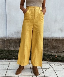 esutoreja | センターステッチカラーストレートパンツ(その他パンツ)