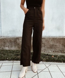 esutoreja | センターステッチカラーストレートパンツ(その他パンツ)